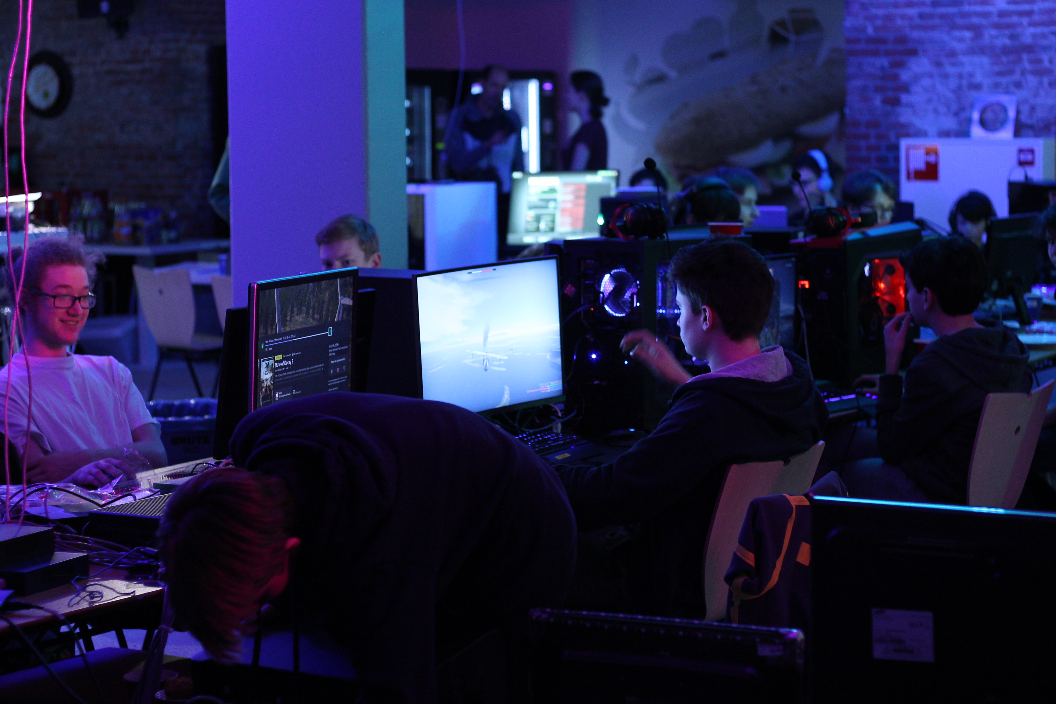 Foto van de LANparty 2019